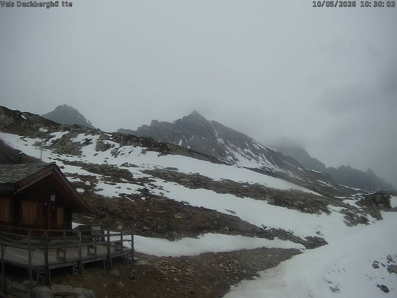 Archived image Webcam Dachberghütte (2.500 m)