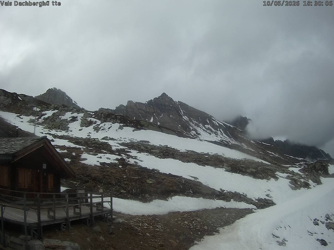 Archived image Webcam Dachberghütte (2.500 m)
