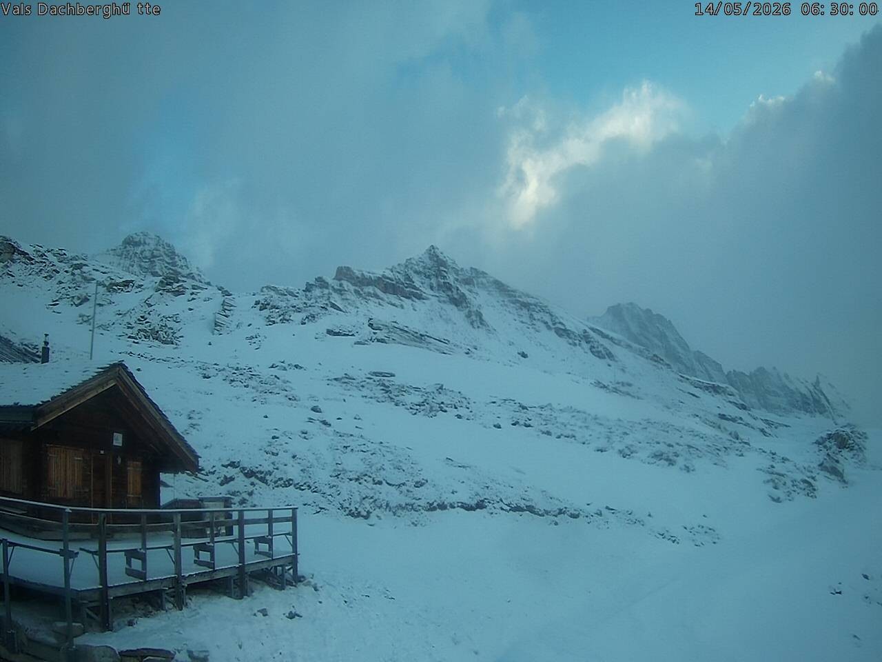 Archiv Foto Webcam Dachberghütte (2.500 m)