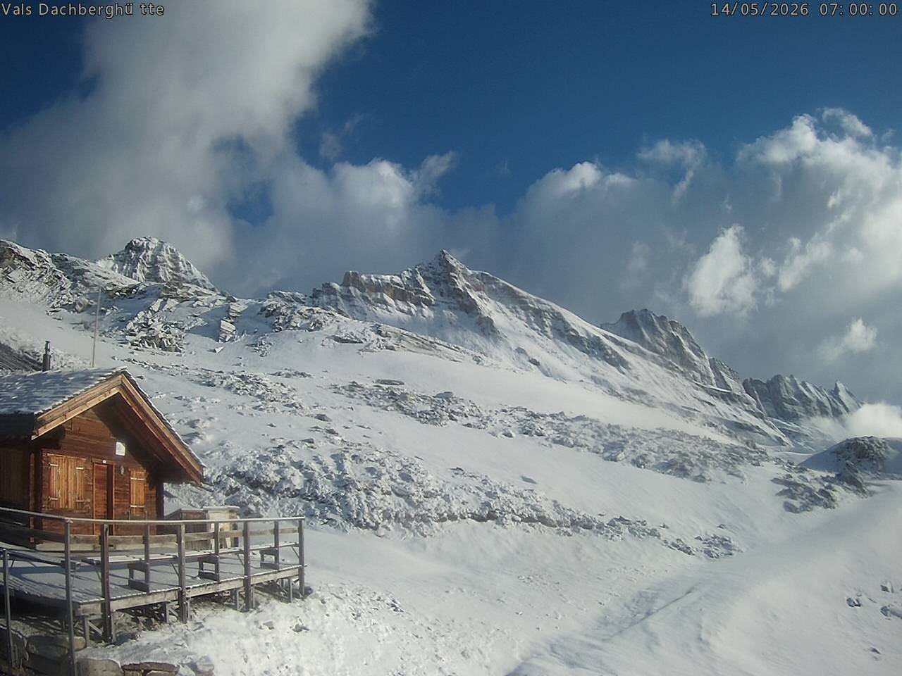 Archiv Foto Webcam Dachberghütte (2.500 m)