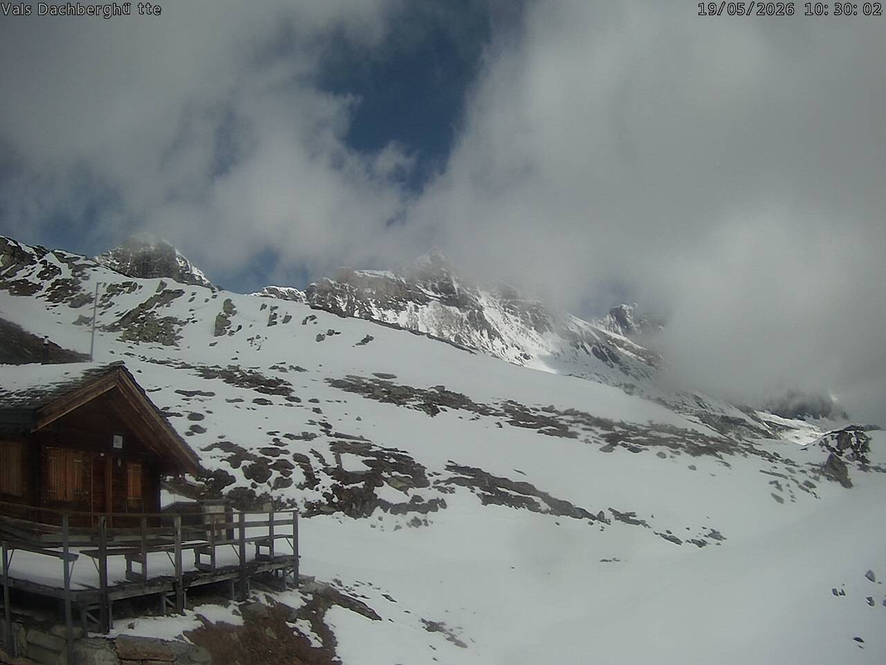 Archived image Webcam Dachberghütte (2.500 m)