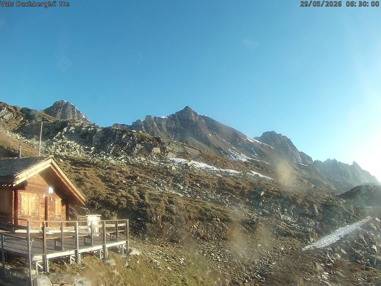 Archiv Foto Webcam Dachberghütte (2.500 m)