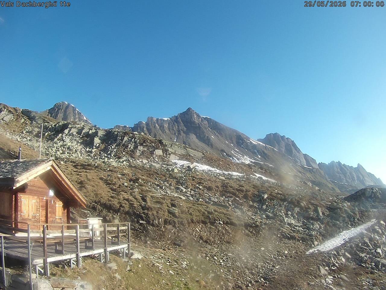 Archiv Foto Webcam Dachberghütte (2.500 m)
