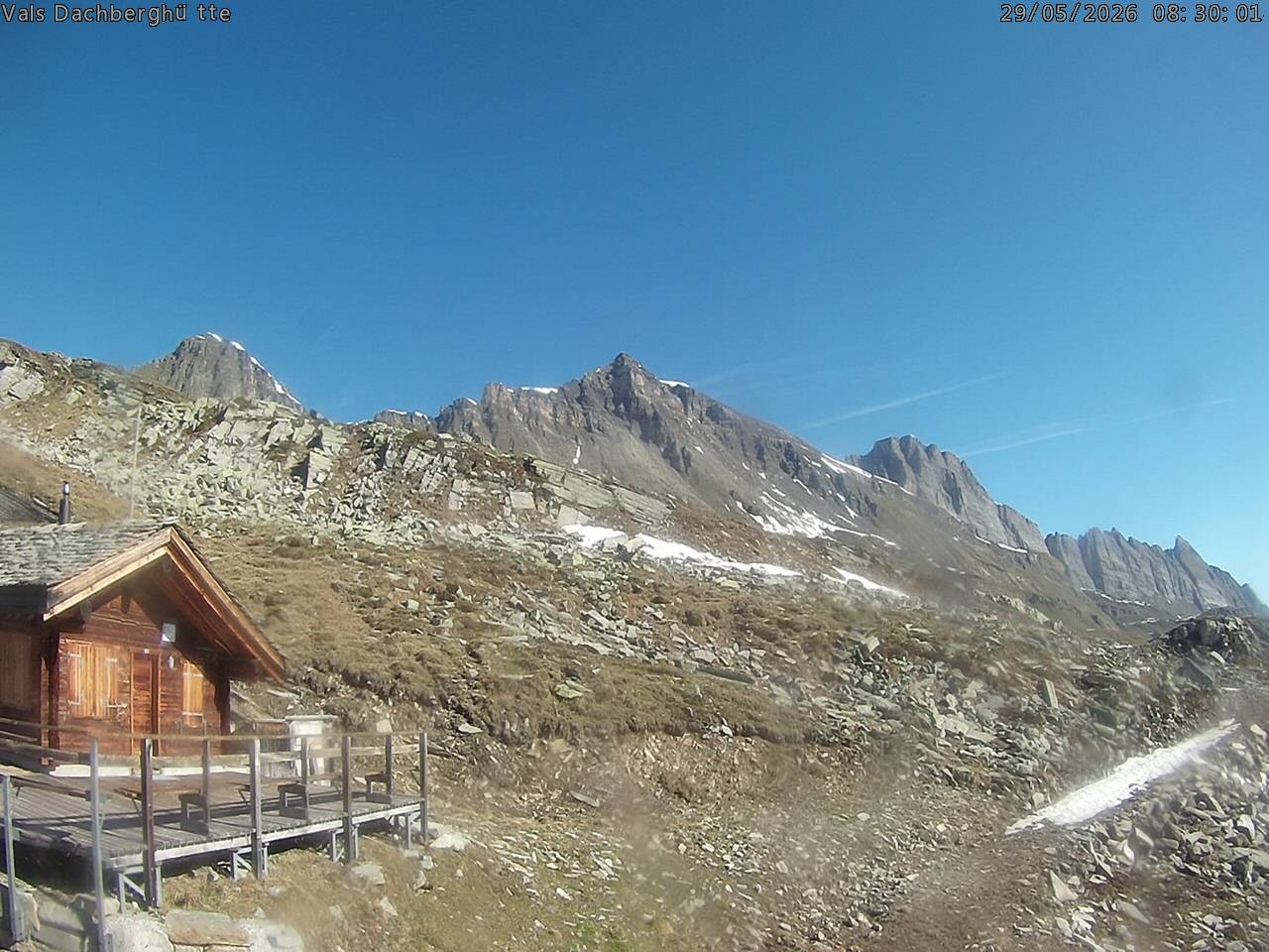 Archiv Foto Webcam Dachberghütte (2.500 m)