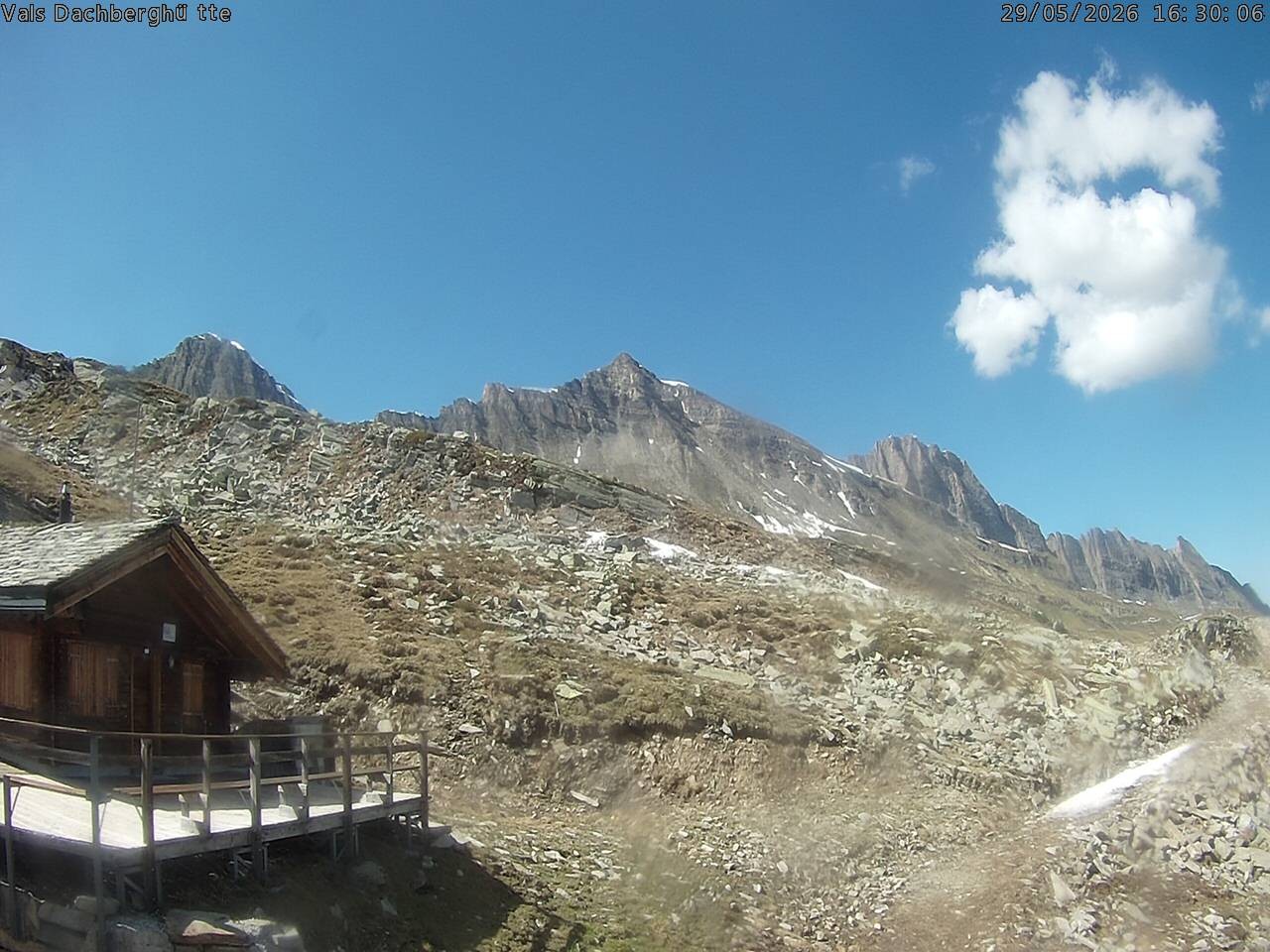 Archiv Foto Webcam Dachberghütte (2.500 m)