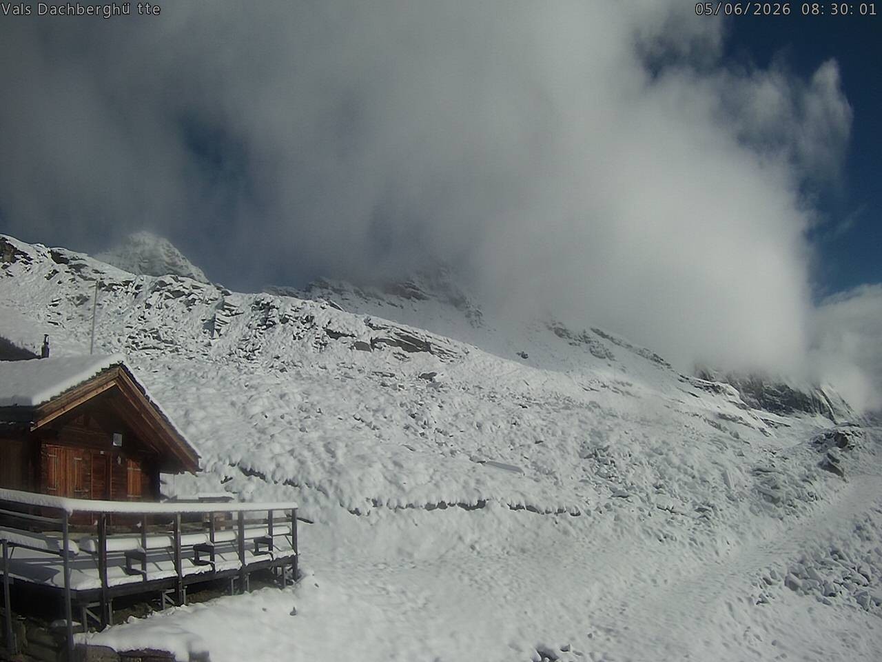 Archiv Foto Webcam Dachberghütte (2.500 m)