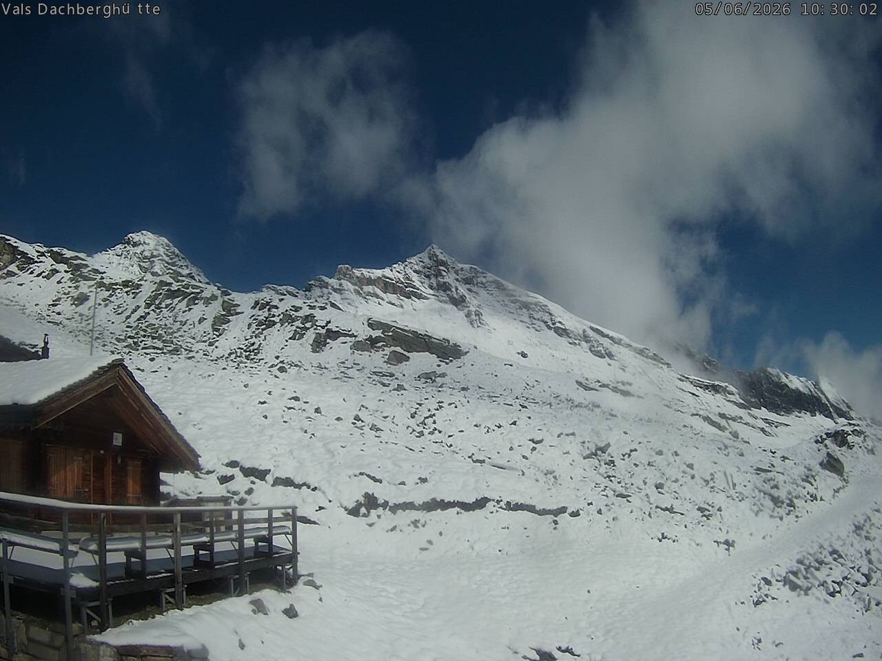 Archiv Foto Webcam Dachberghütte (2.500 m)