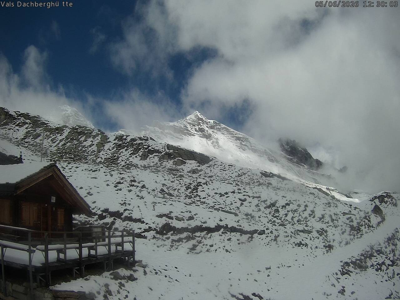 Archiv Foto Webcam Dachberghütte (2.500 m)