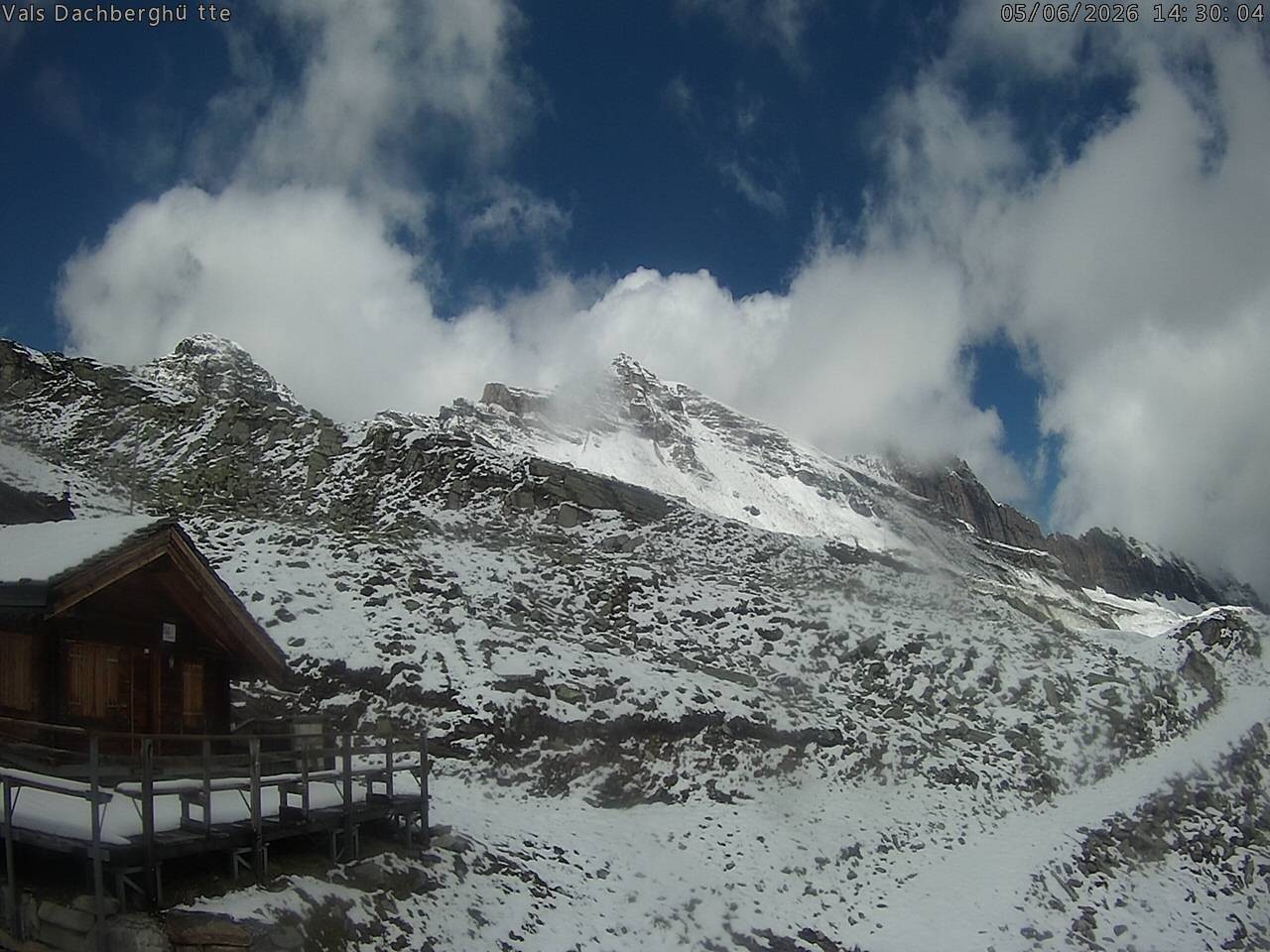 Archiv Foto Webcam Dachberghütte (2.500 m)