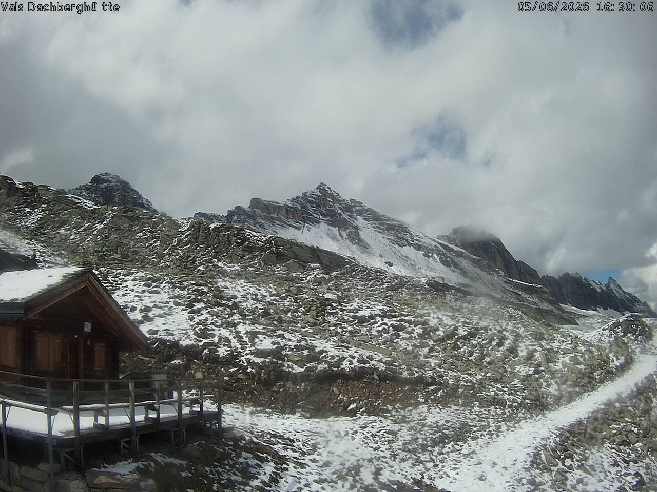 Archiv Foto Webcam Dachberghütte (2.500 m)