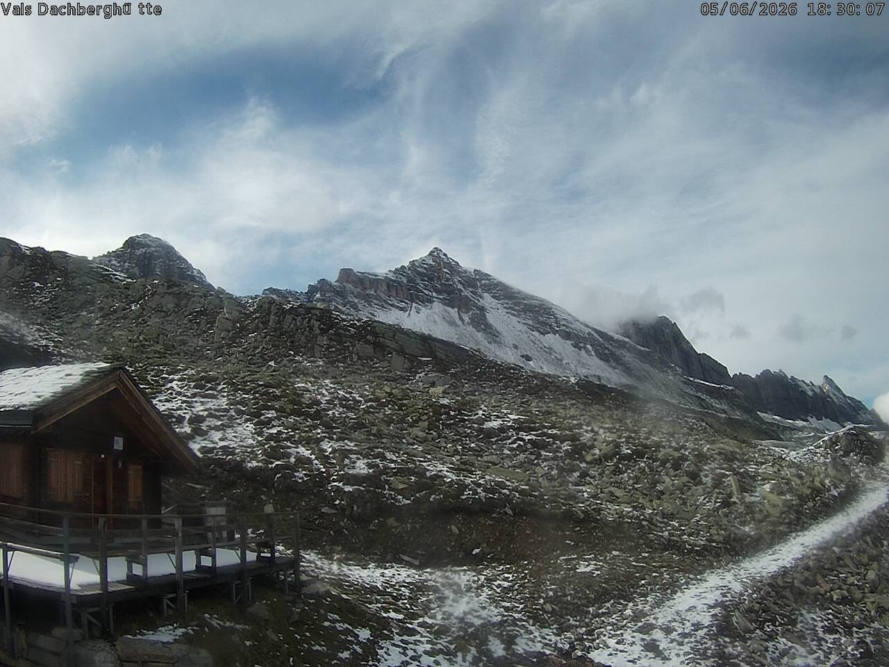 Archiv Foto Webcam Dachberghütte (2.500 m)