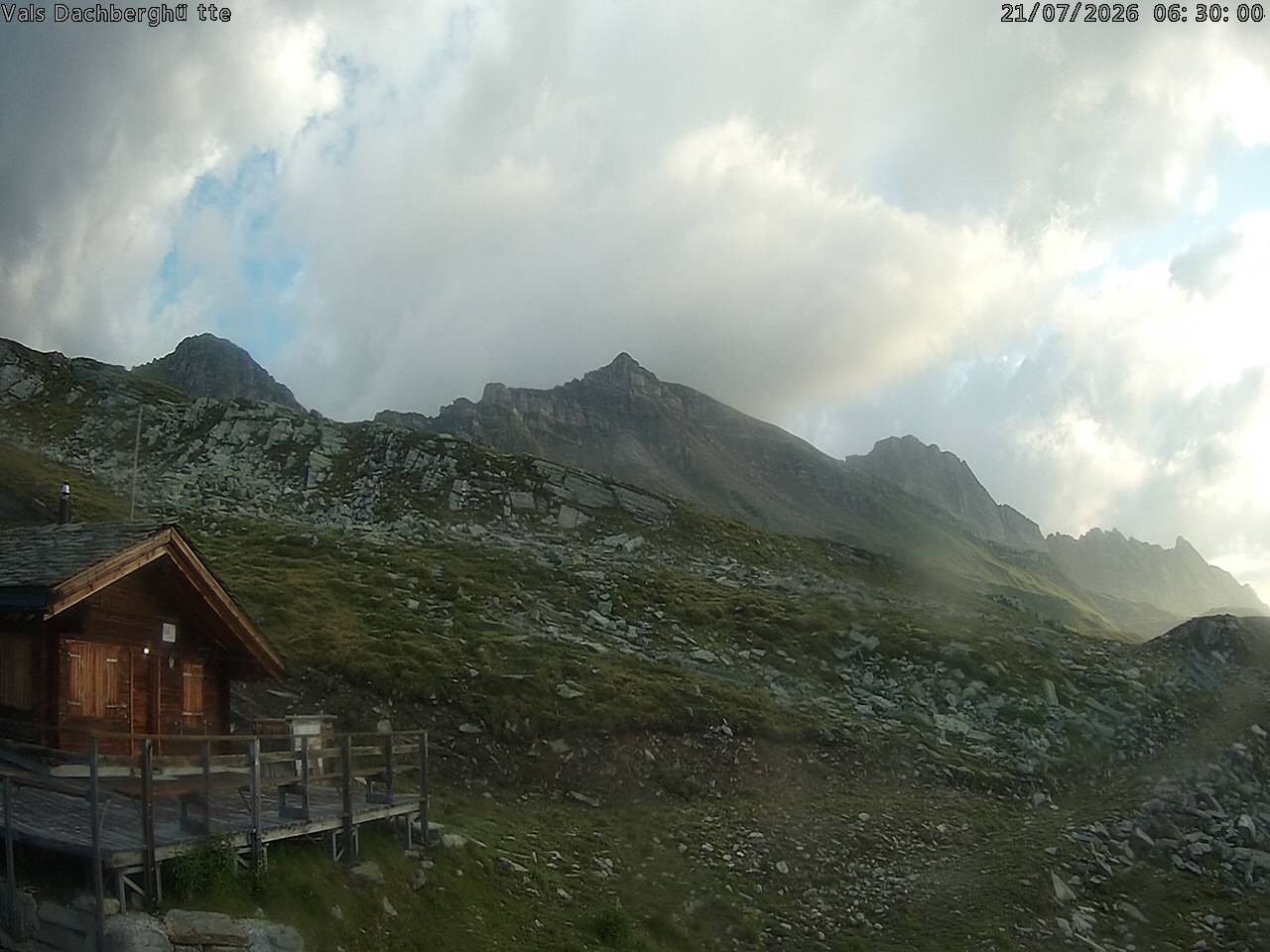 Archiv Foto Webcam Dachberghütte (2.500 m)