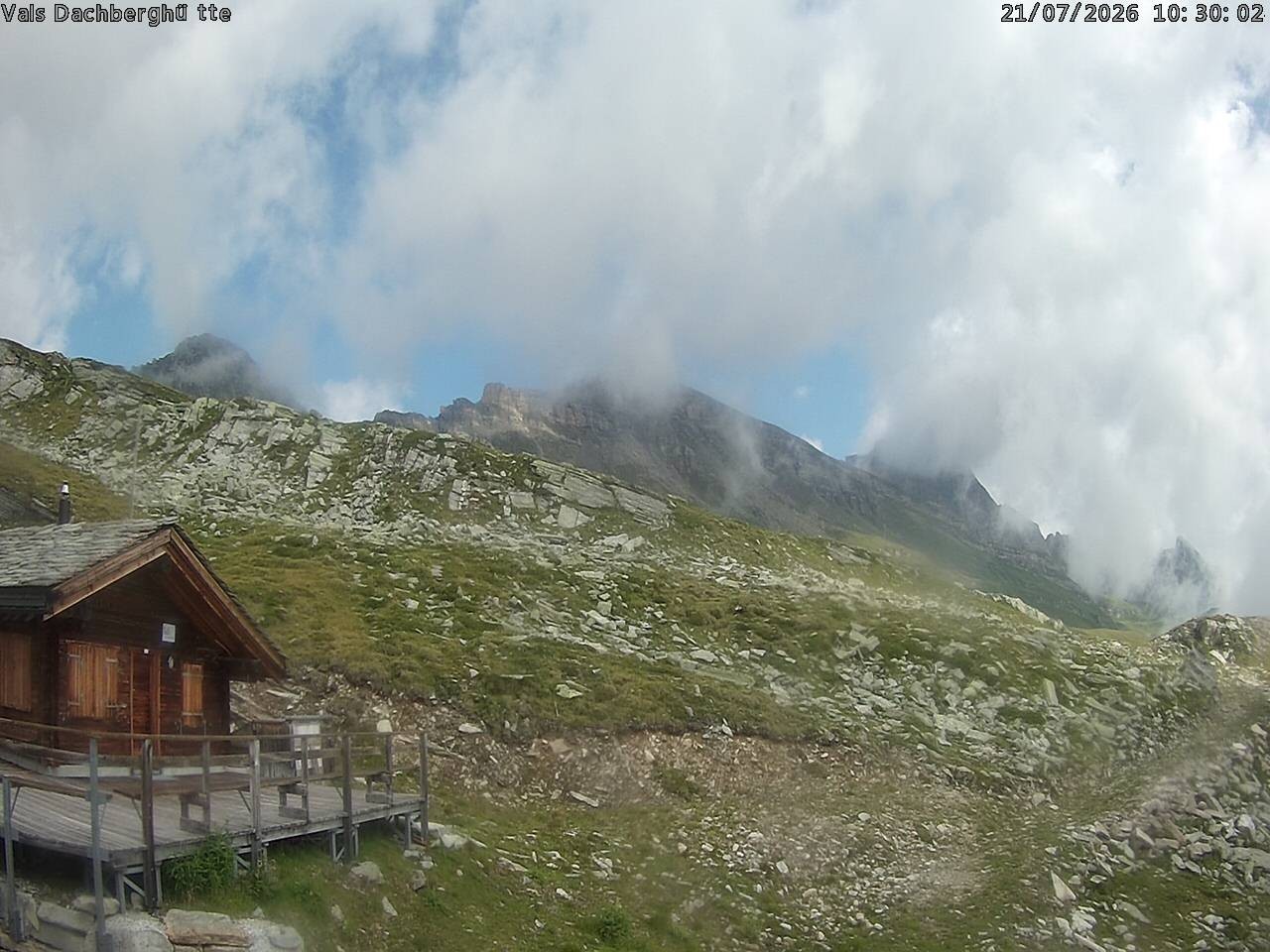 Archiv Foto Webcam Dachberghütte (2.500 m)
