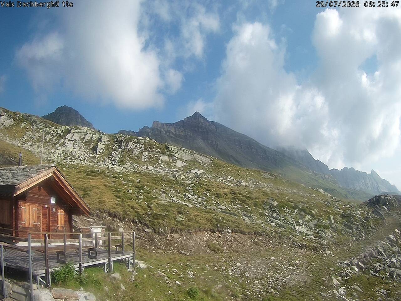 Archiv Foto Webcam Dachberghütte (2.500 m)