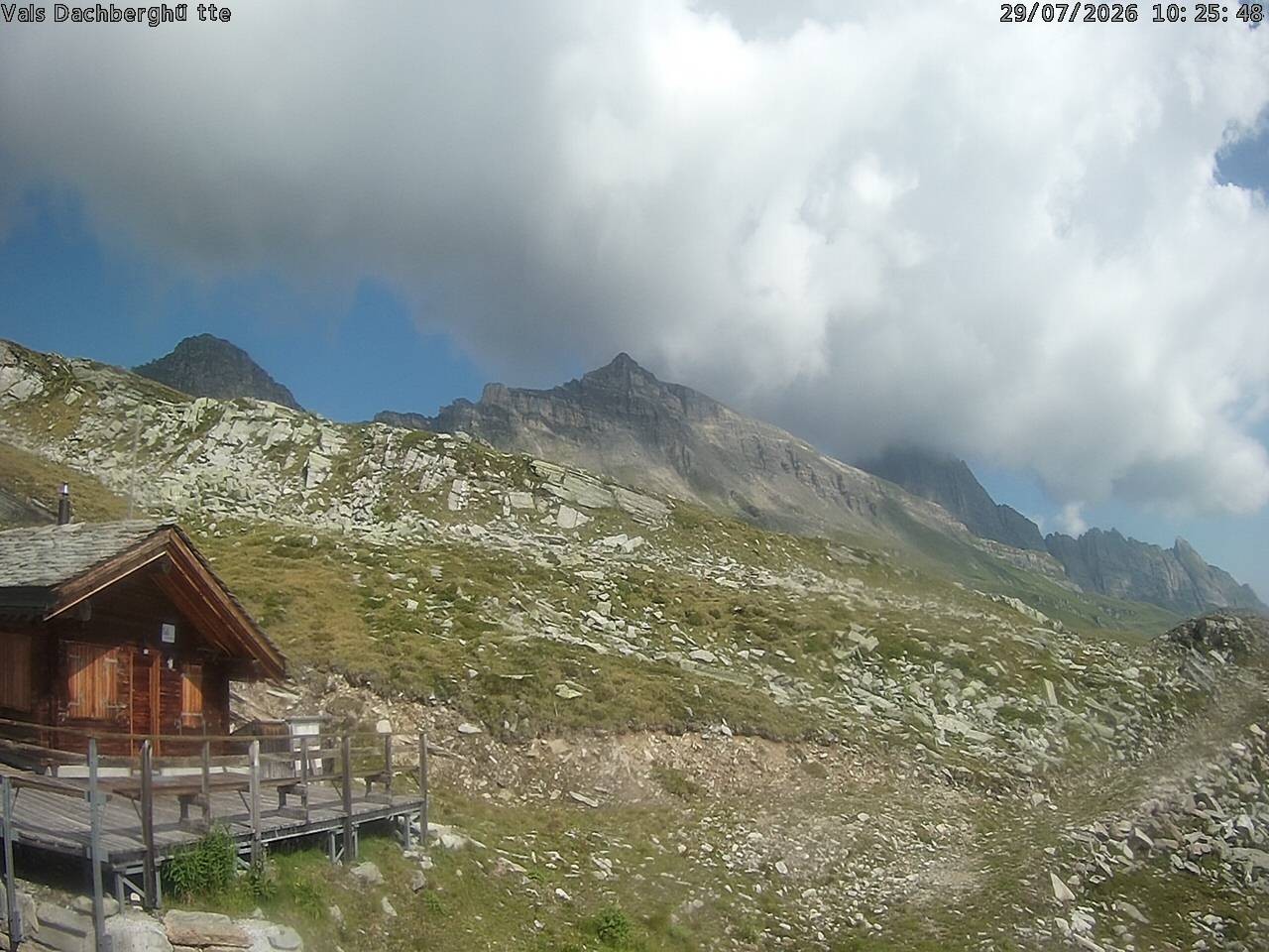 Archiv Foto Webcam Dachberghütte (2.500 m)