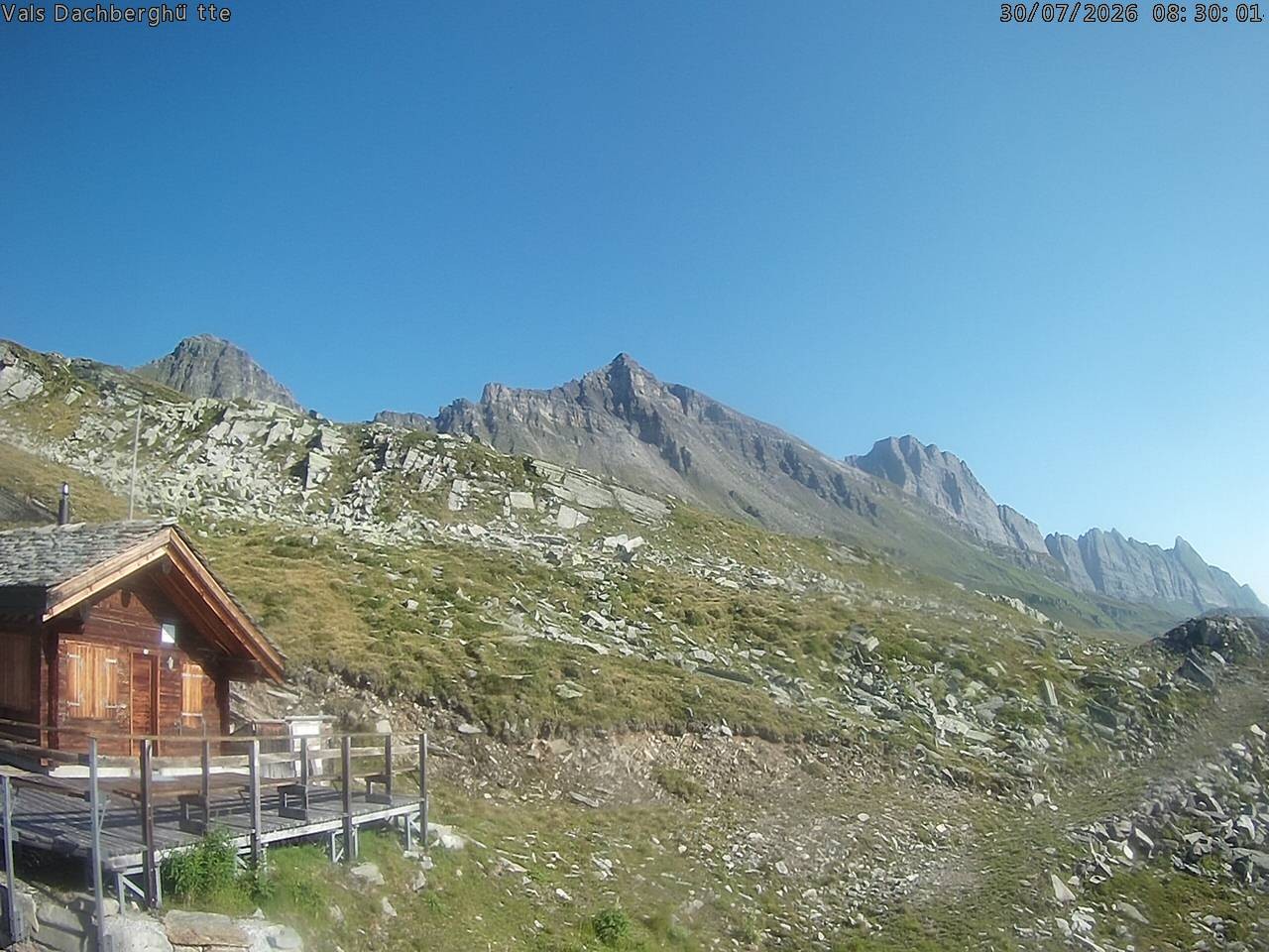Archived image Webcam Dachberghütte (2.500 m)