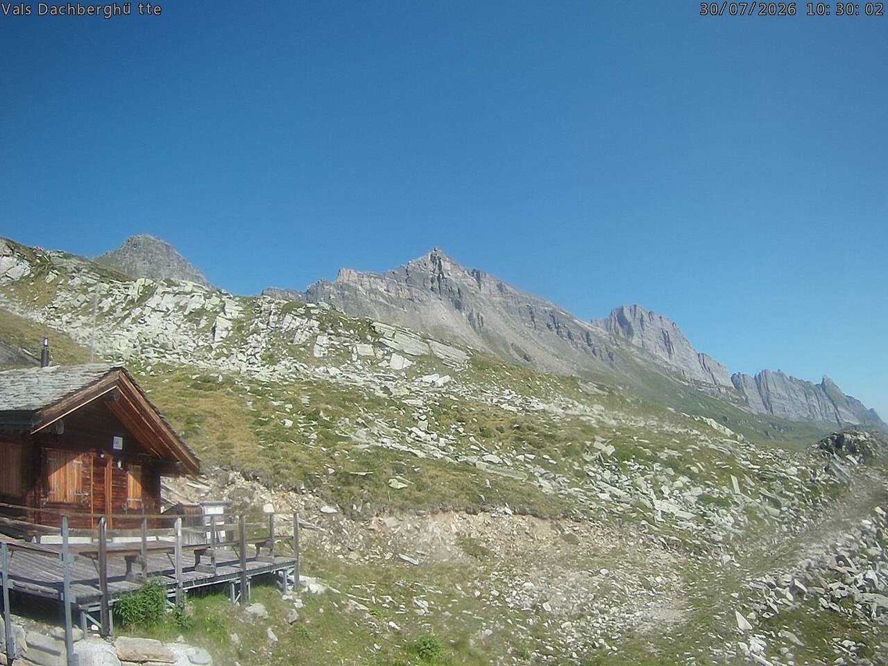 Archived image Webcam Dachberghütte (2.500 m)