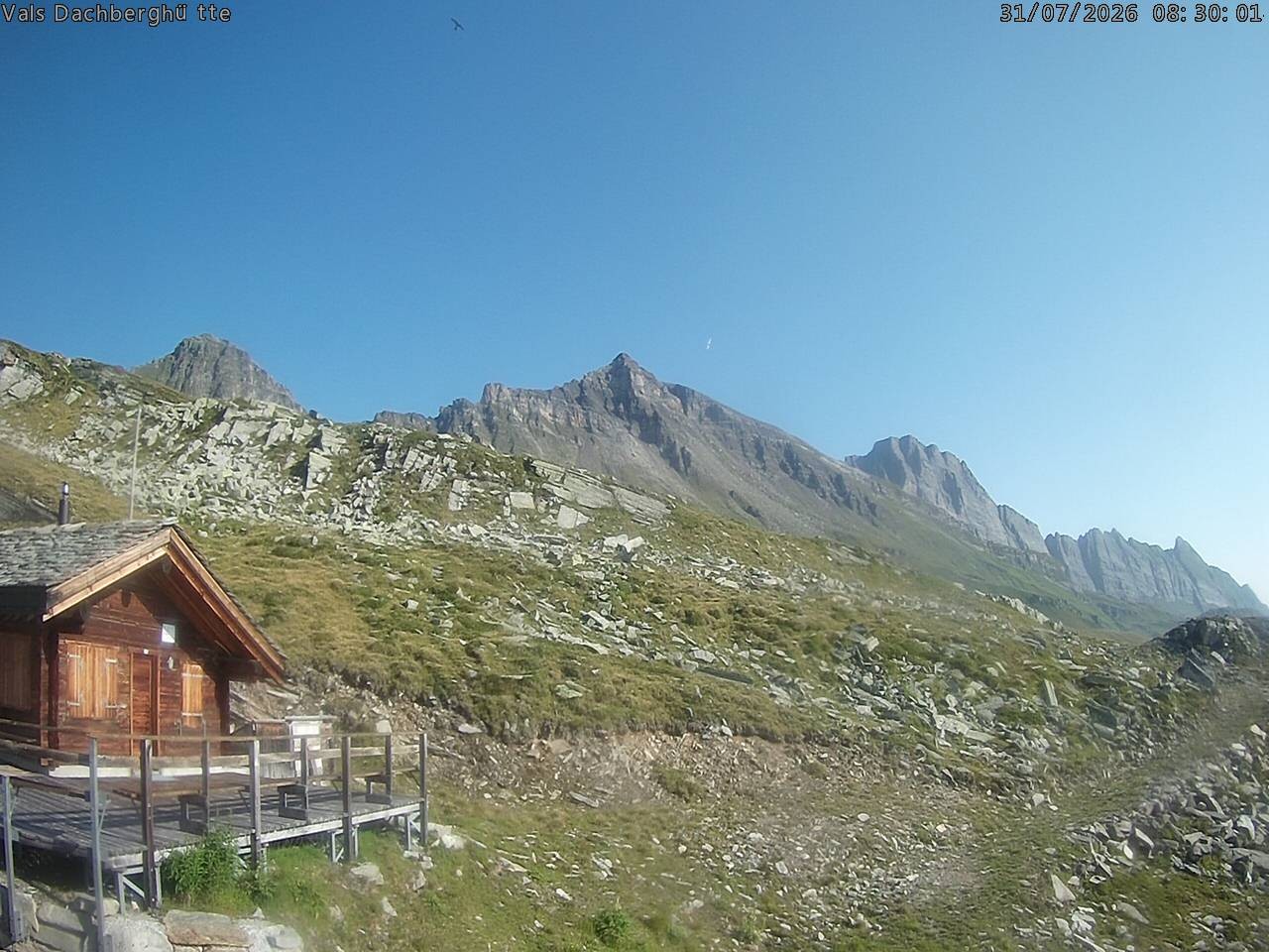 Archived image Webcam Dachberghütte (2.500 m)