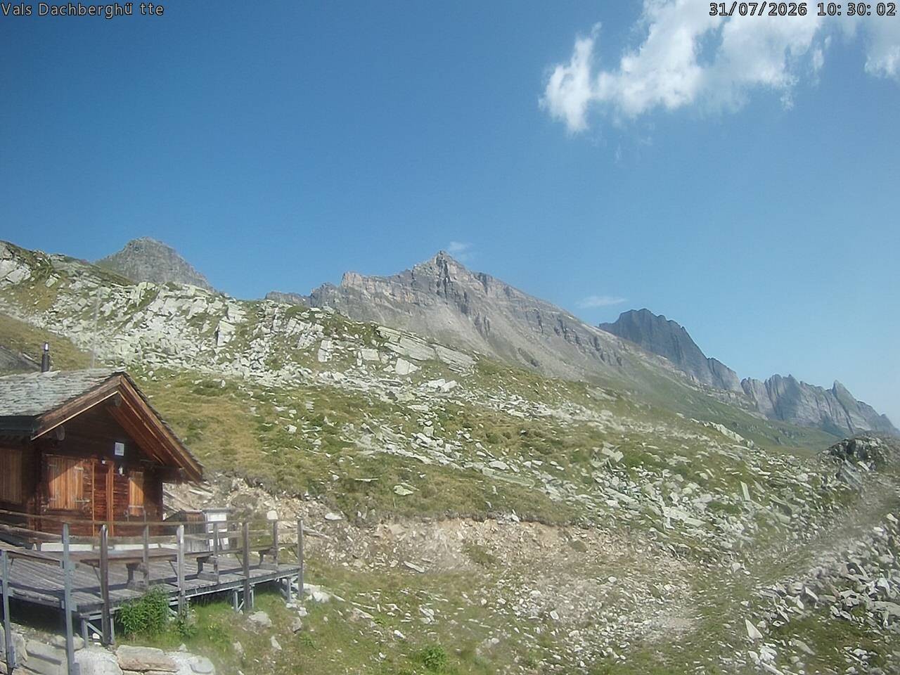 Archiv Foto Webcam Dachberghütte (2.500 m)