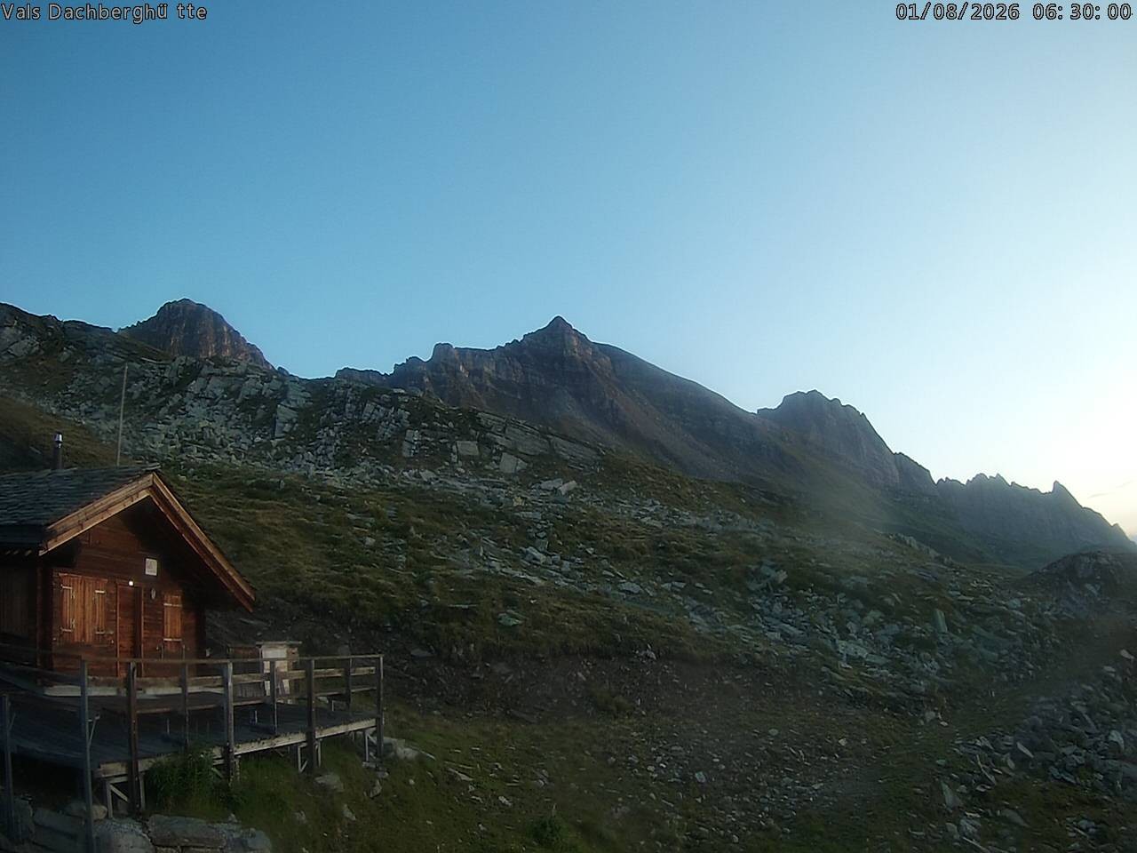Archiv Foto Webcam Dachberghütte (2.500 m)