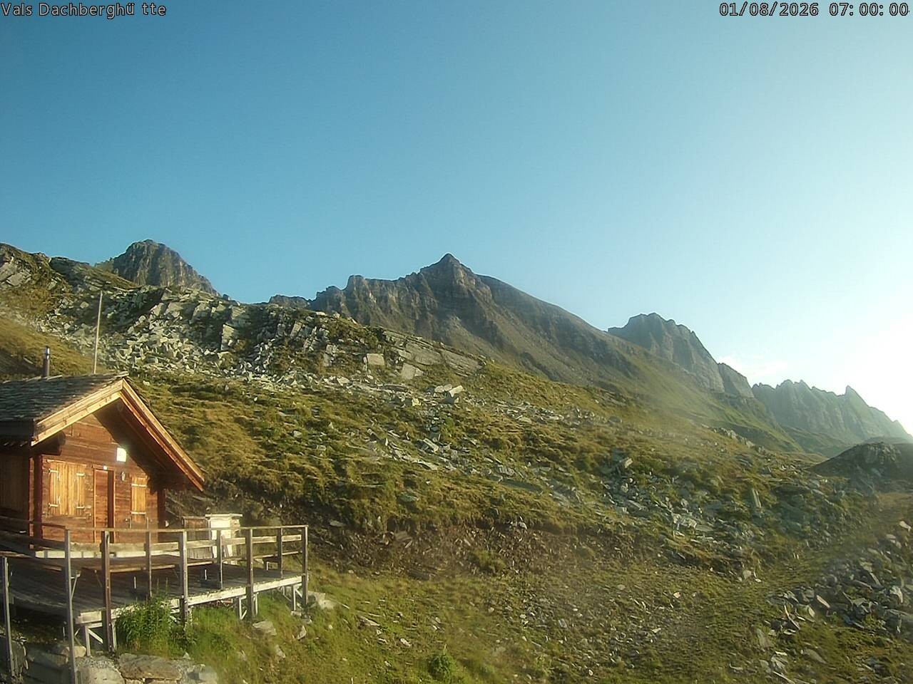 Archiv Foto Webcam Dachberghütte (2.500 m)