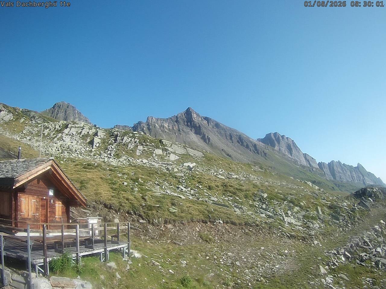 Archiv Foto Webcam Dachberghütte (2.500 m)
