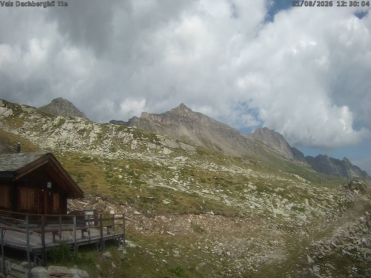 Archiv Foto Webcam Dachberghütte (2.500 m)
