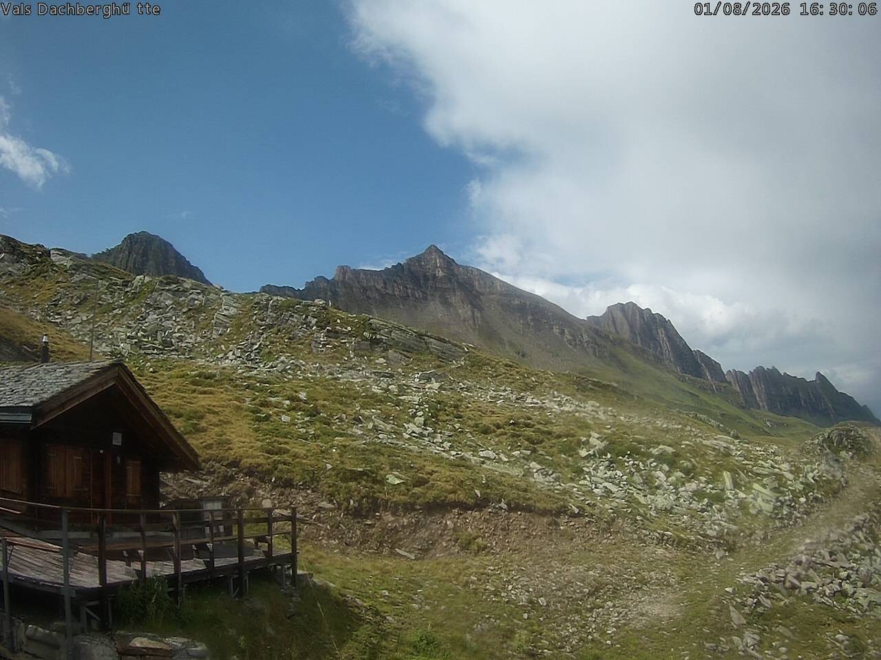 Archiv Foto Webcam Dachberghütte (2.500 m)