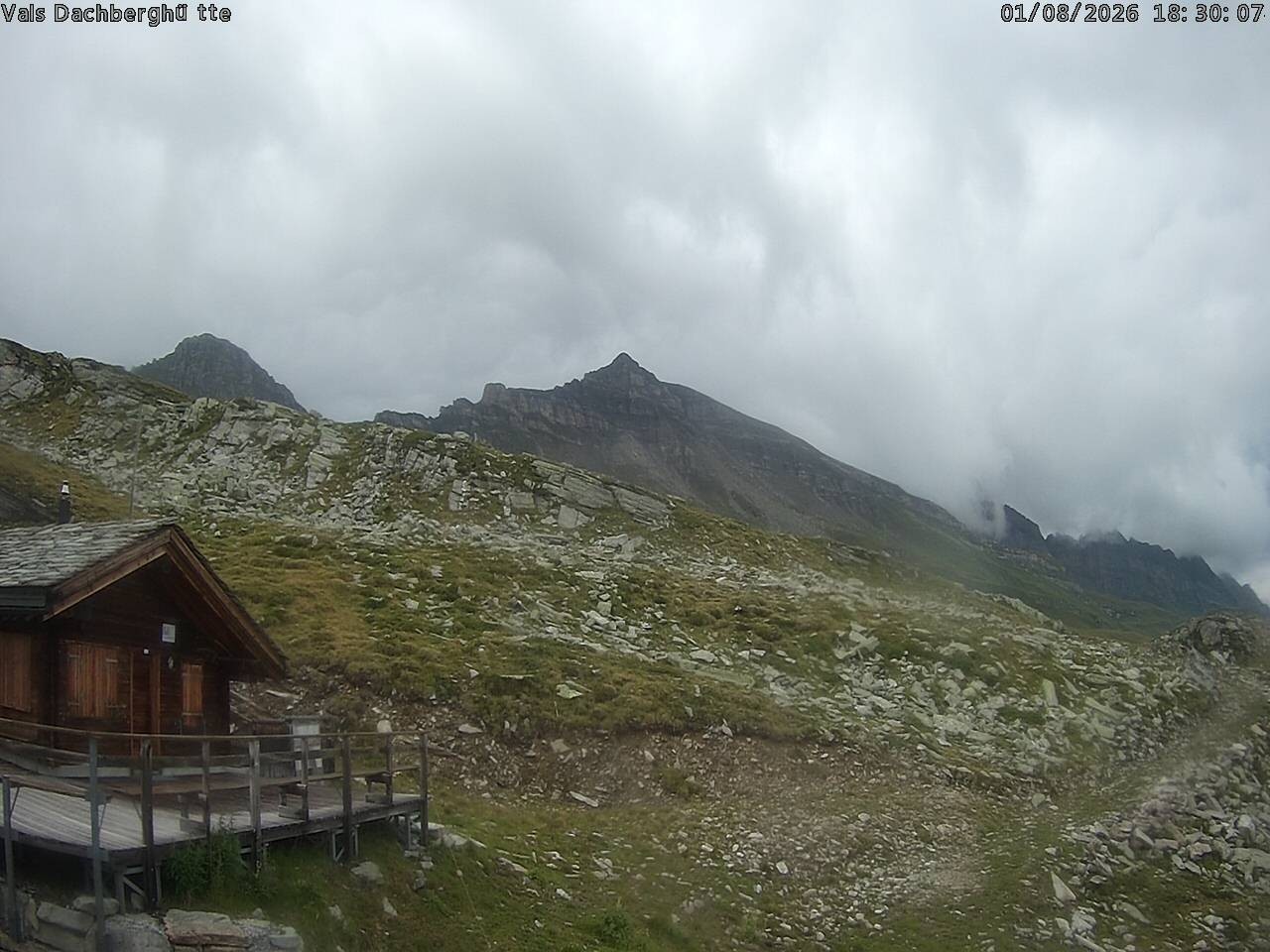 Archiv Foto Webcam Dachberghütte (2.500 m)