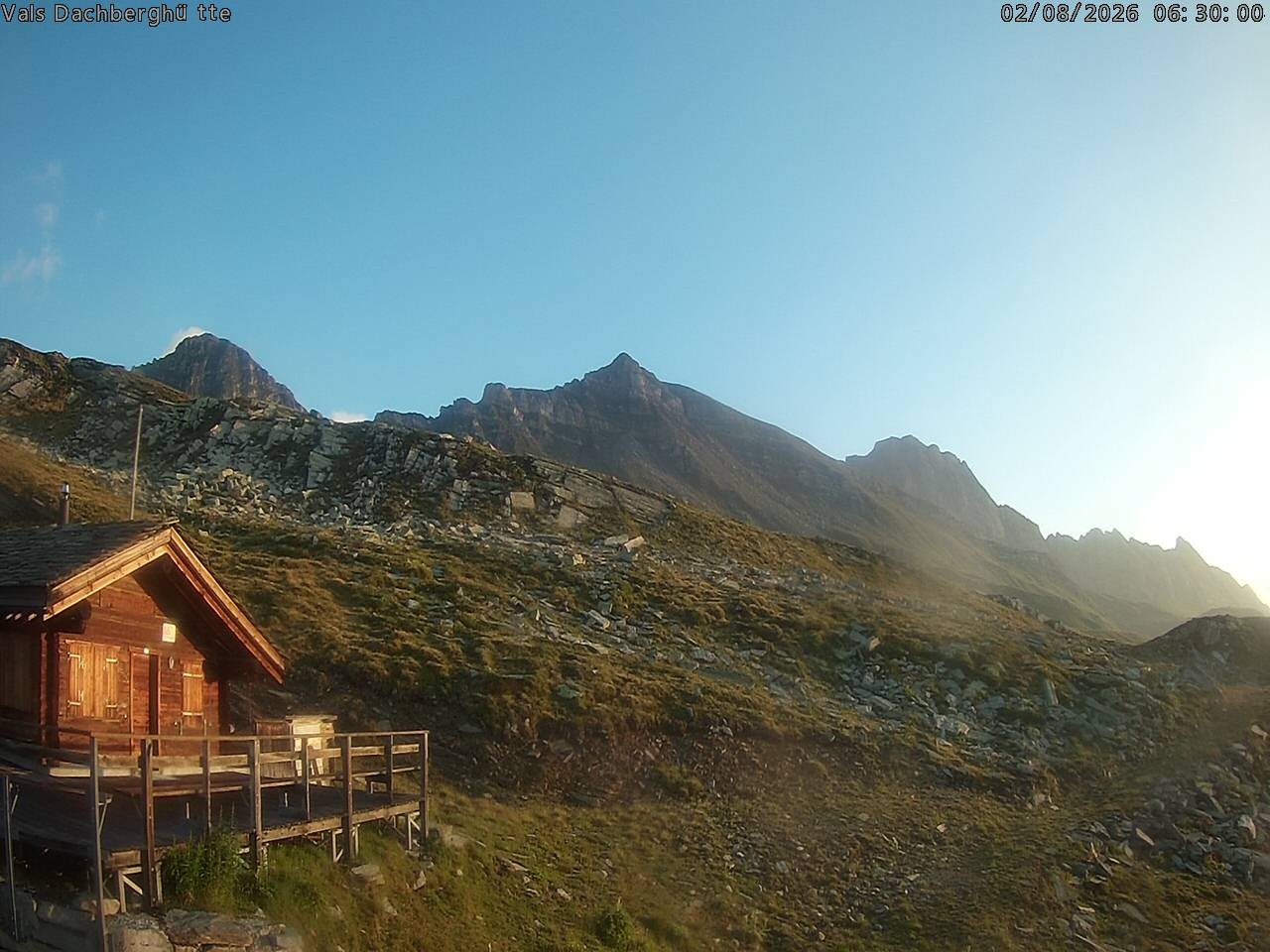 Archiv Foto Webcam Dachberghütte (2.500 m)
