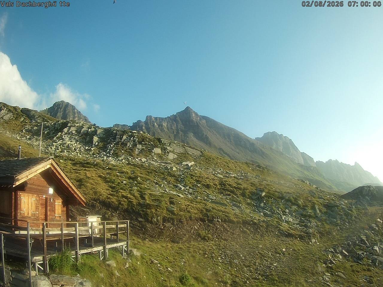Archiv Foto Webcam Dachberghütte (2.500 m)