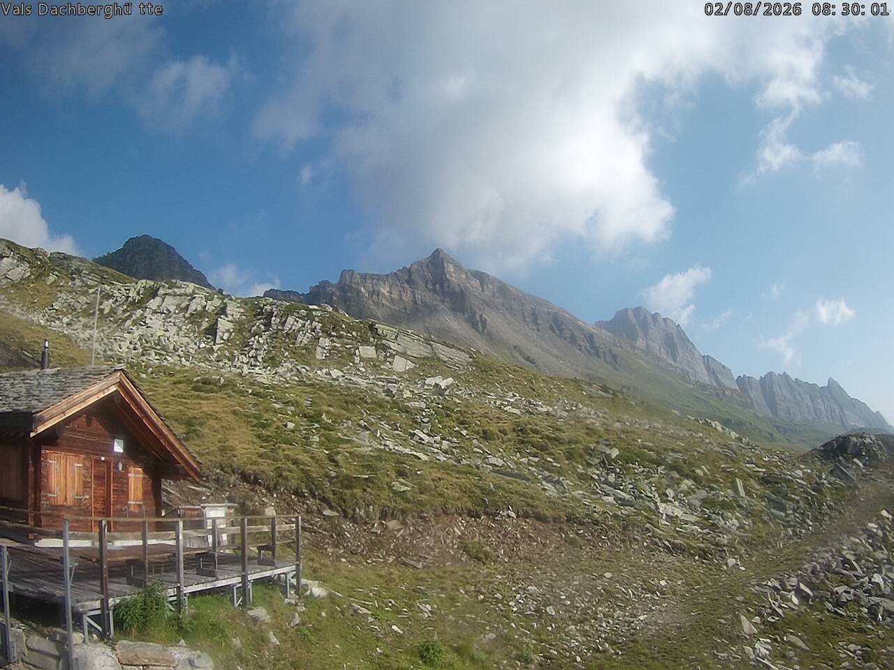 Archiv Foto Webcam Dachberghütte (2.500 m)