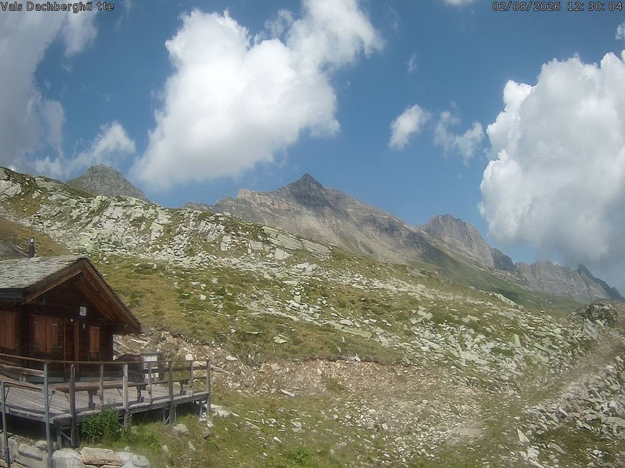 Archiv Foto Webcam Dachberghütte (2.500 m)