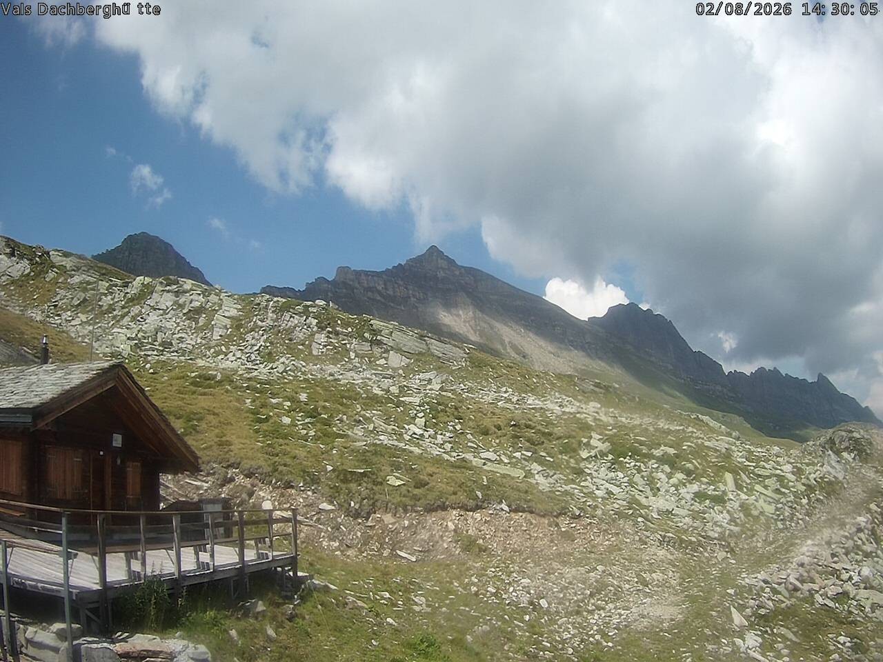 Archiv Foto Webcam Dachberghütte (2.500 m)