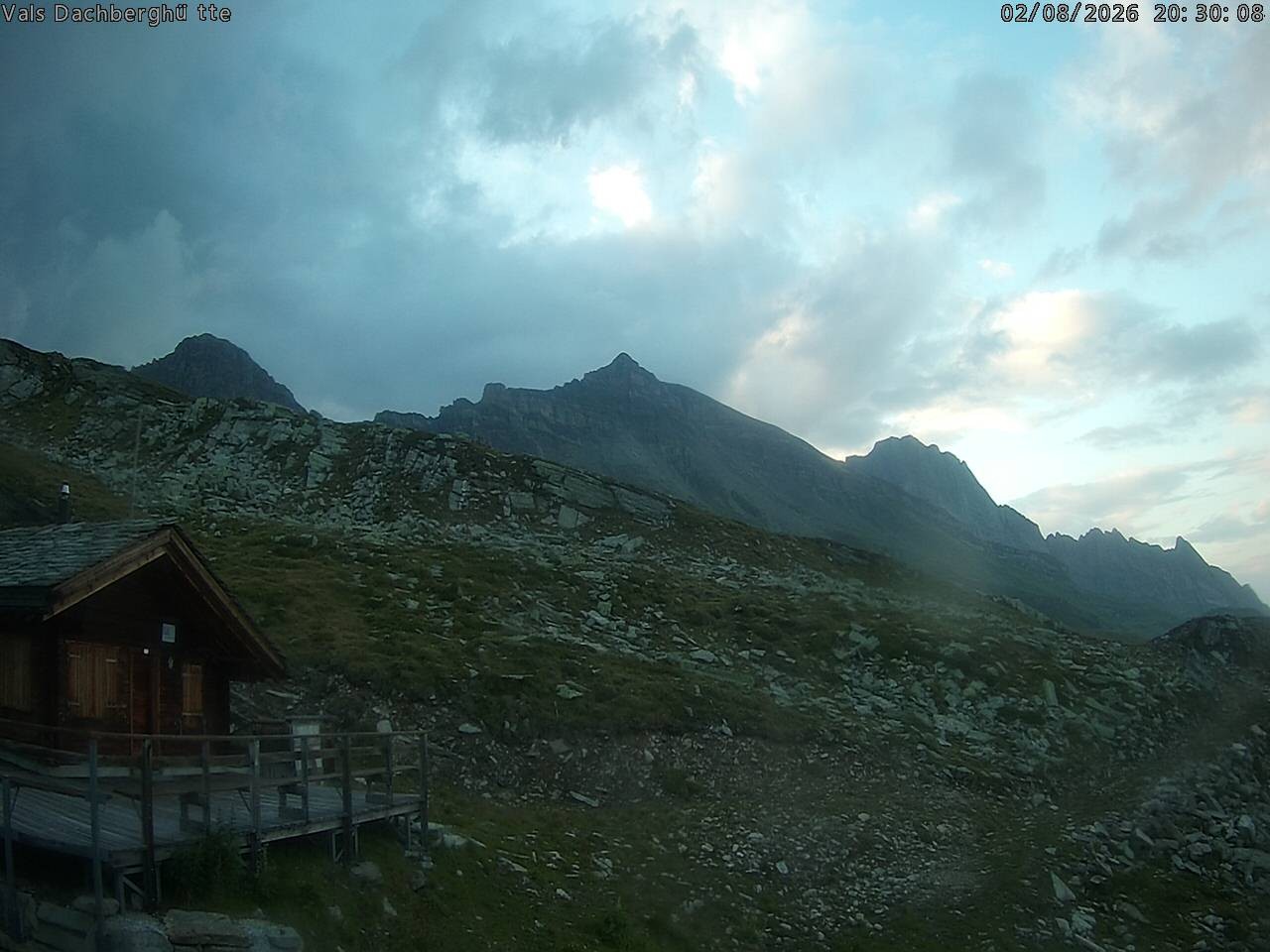 Archiv Foto Webcam Dachberghütte (2.500 m)