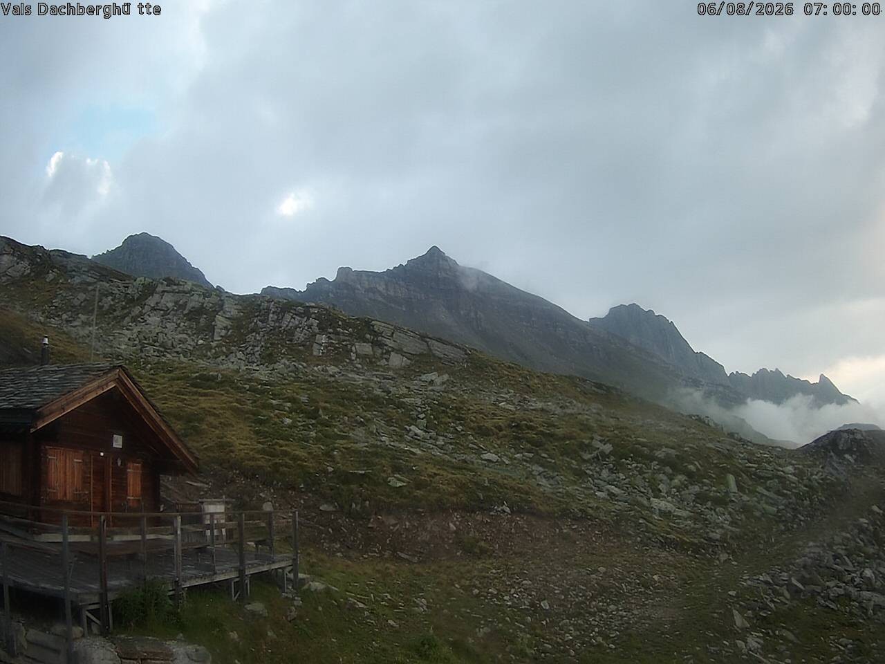 Archiv Foto Webcam Dachberghütte (2.500 m)