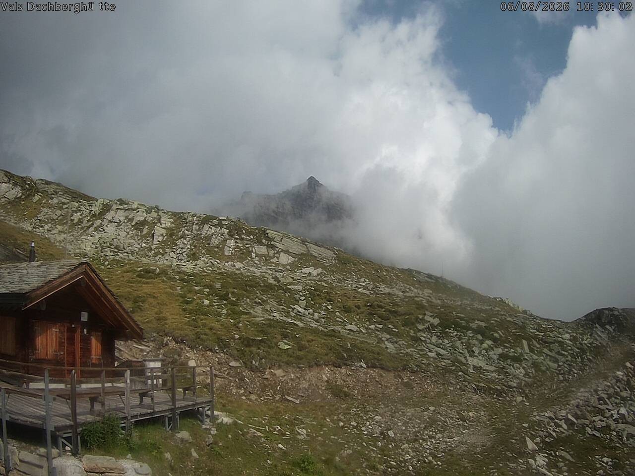 Archiv Foto Webcam Dachberghütte (2.500 m)