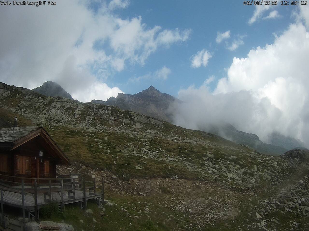 Archiv Foto Webcam Dachberghütte (2.500 m)