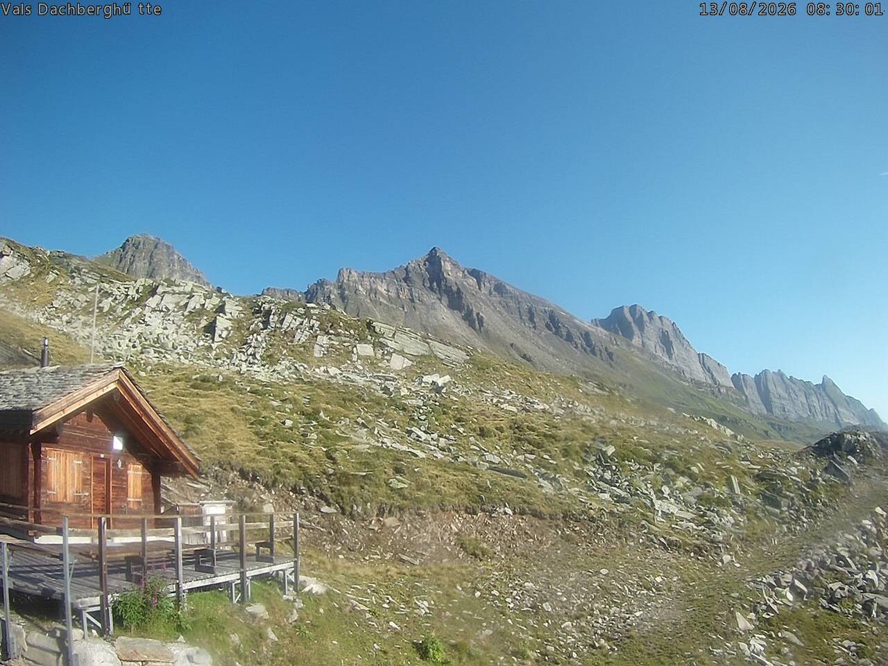 Archived image Webcam Dachberghütte (2.500 m)