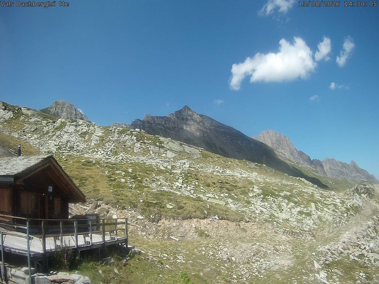 Archived image Webcam Dachberghütte (2.500 m)