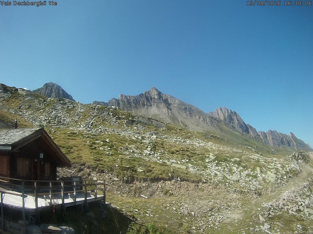 Archived image Webcam Dachberghütte (2.500 m)