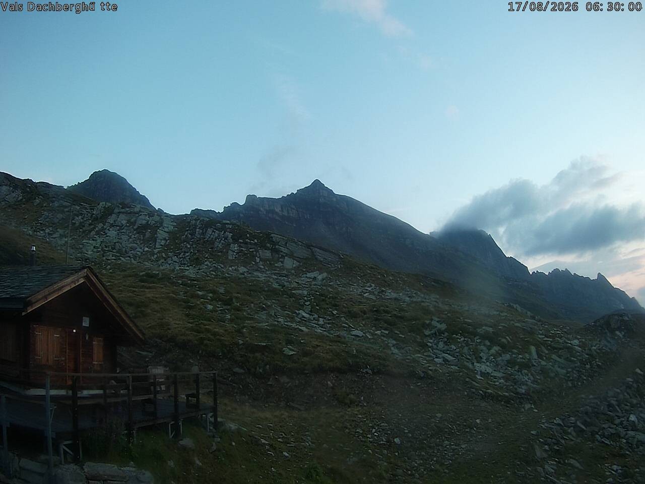 Archiv Foto Webcam Dachberghütte (2.500 m)