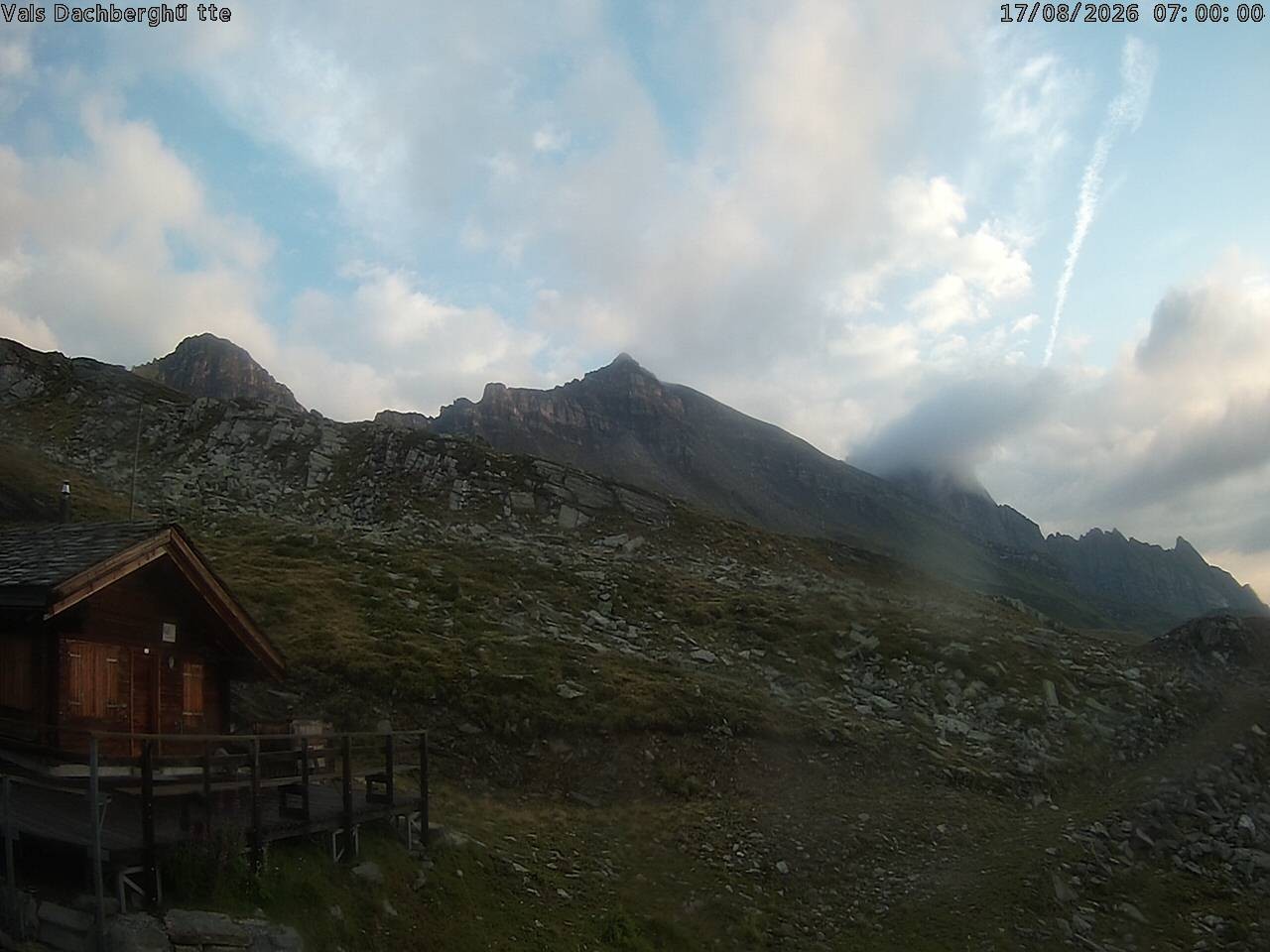 Archiv Foto Webcam Dachberghütte (2.500 m)