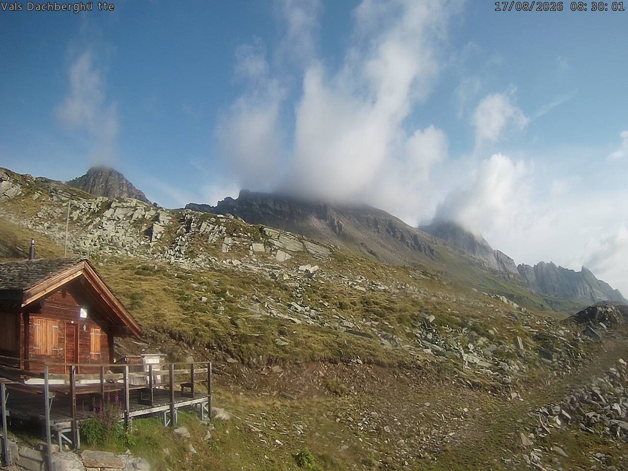 Archiv Foto Webcam Dachberghütte (2.500 m)