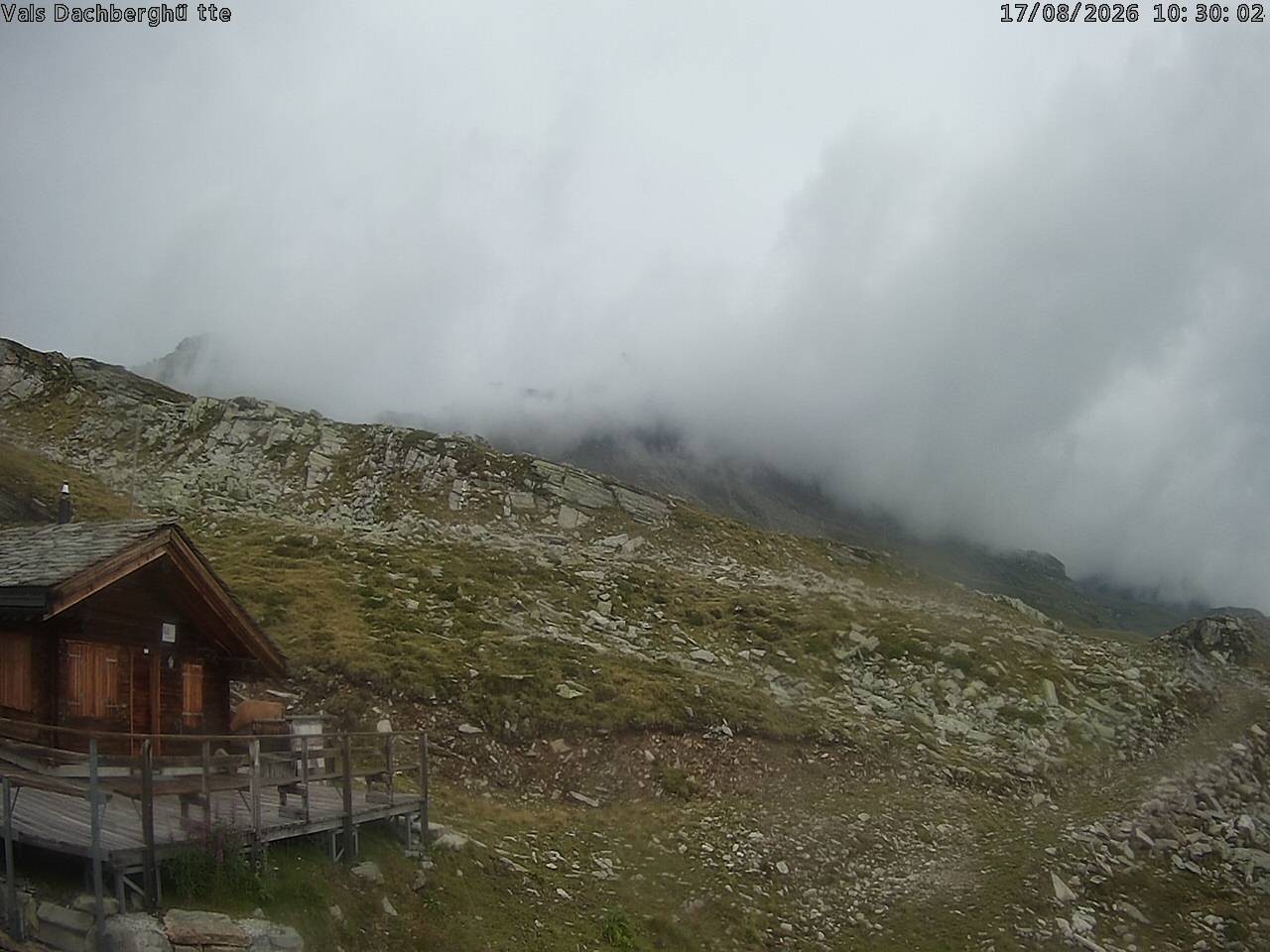 Archiv Foto Webcam Dachberghütte (2.500 m)