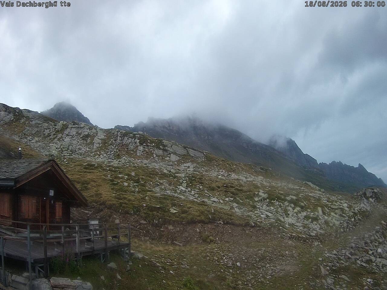 Archiv Foto Webcam Dachberghütte (2.500 m)