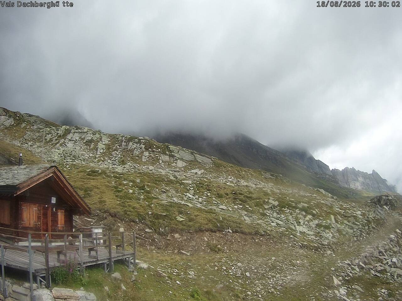Archiv Foto Webcam Dachberghütte (2.500 m)