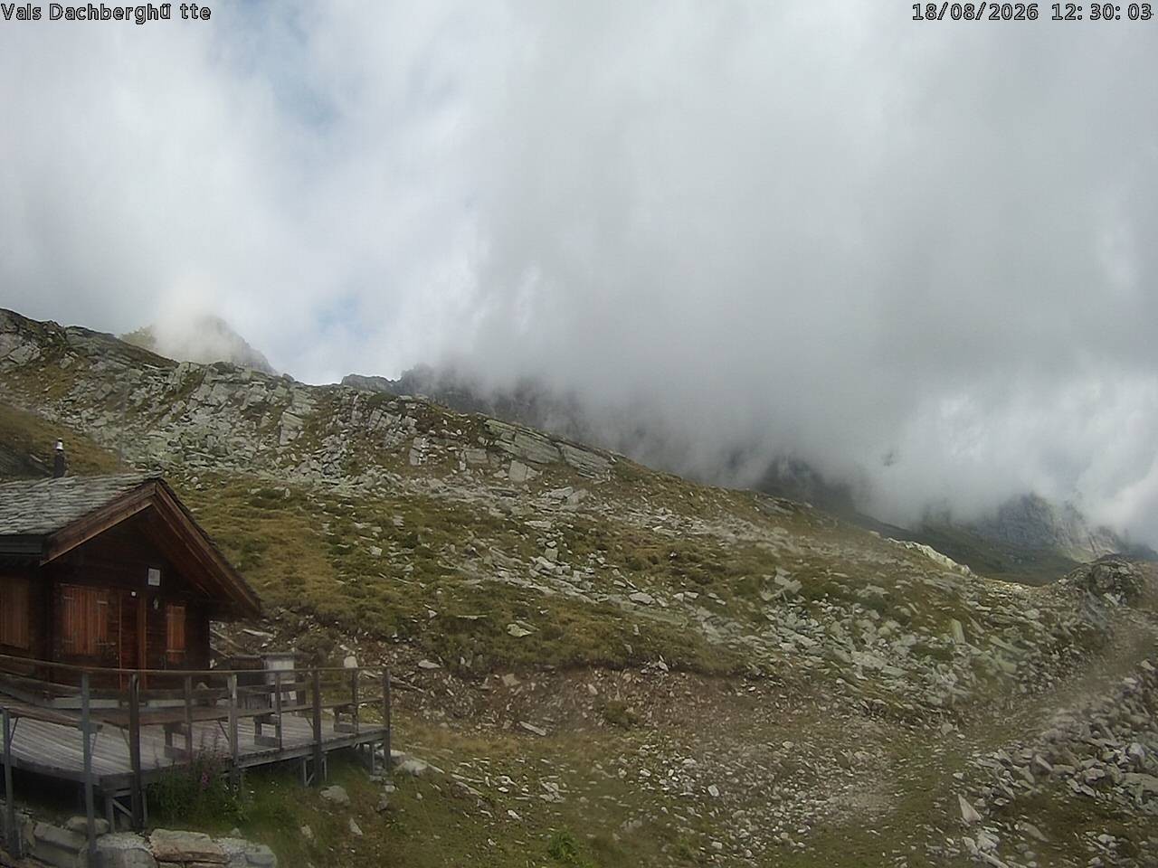 Archiv Foto Webcam Dachberghütte (2.500 m)