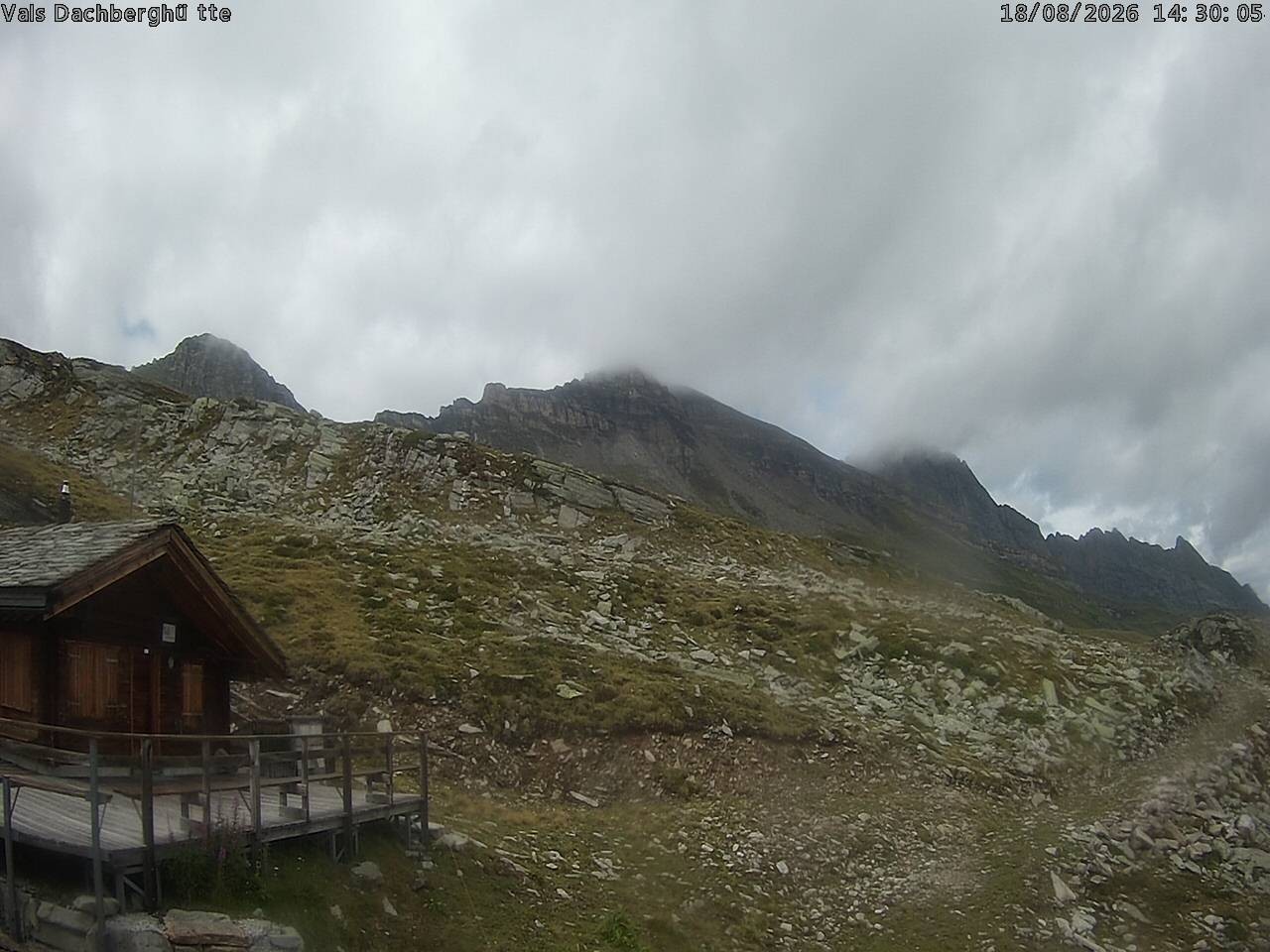 Archiv Foto Webcam Dachberghütte (2.500 m)