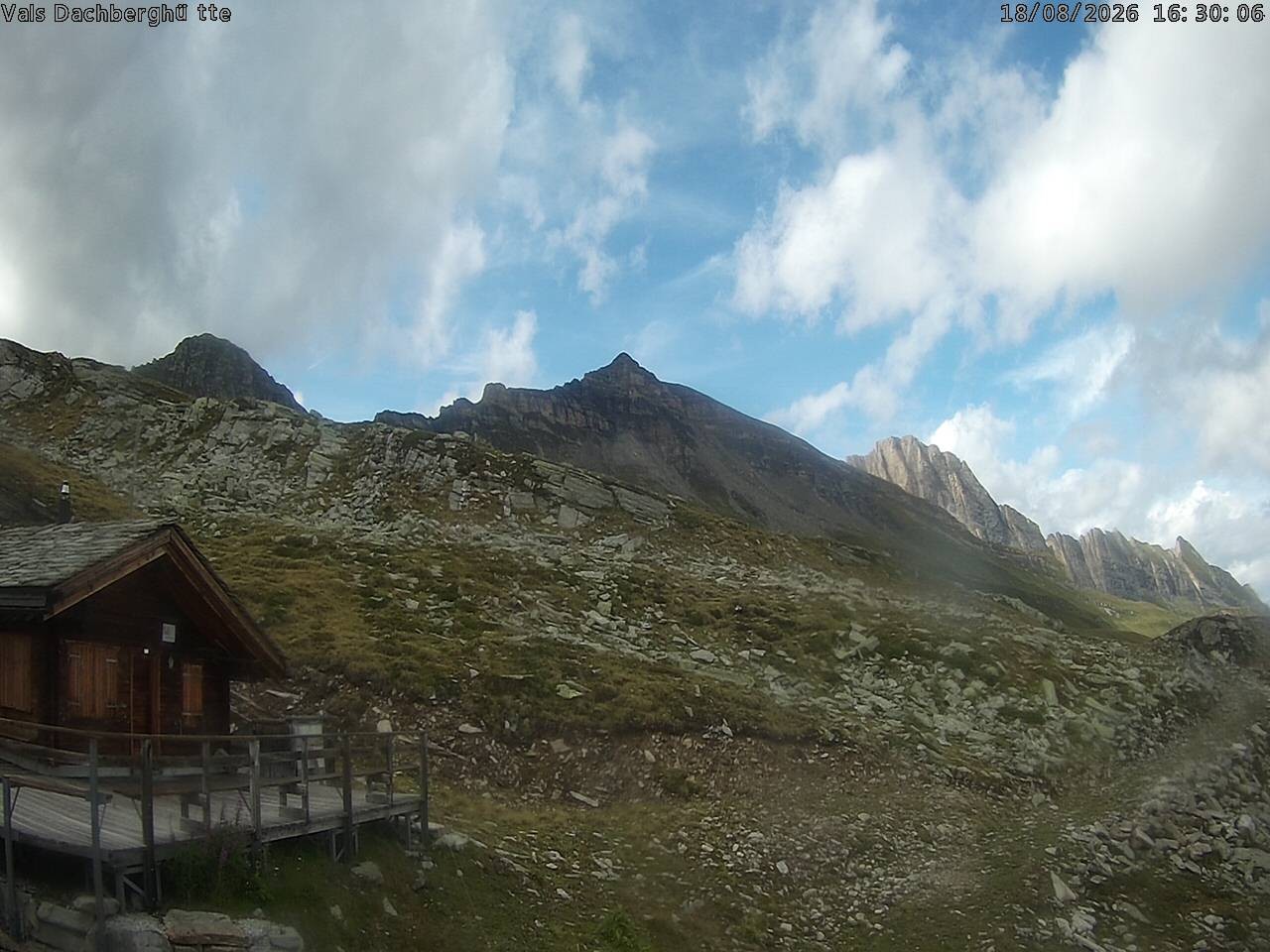 Archiv Foto Webcam Dachberghütte (2.500 m)